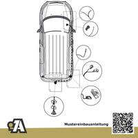 Ford Transit/Tourneo Connect Kastenwagen 01.2014-06.2018 V408 BRiNK Anhängerkupplung mit JAEGER Elektrosatz