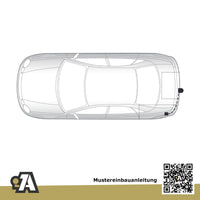Mercedes C-Klasse 4-Türer (Limousine) 06.2000-09.2007 W203 BRiNK Anhängerkupplung mit JAEGER Elektrosatz