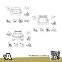 Mercedes GLK 5-Türer (Geländewagen) 06.2012-06.2015 X204 BRiNK Anhängerkupplung mit JAEGER Elektrosatz
