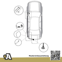 Opel Insignia 5-Türer (Sports Tourer) 06.2013-09.2017 A - G09 BRiNK Anhängerkupplung mit JAEGER Elektrosatz