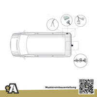 Mercedes Vito / V-Klasse Bus / Kasten ab 03.2024 W447 BRiNK Anhängerkupplung mit JAEGER Elektrosatz