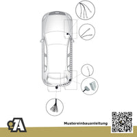 Mercedes A-Klasse 5-Türer (Fließheck) ab 05.2018 W177 BRiNK Anhängerkupplung mit JAEGER Elektrosatz