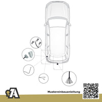 VW Touareg 5-Türer (SUV) ab 06.2018 CR BRiNK Anhängerkupplung mit JAEGER Elektrosatz