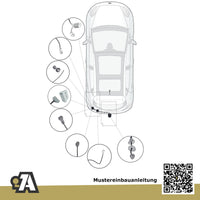 Ford Puma 5-Türer (SUV) ab 12.2019 J2K / CF7 BRiNK Anhängerkupplung mit JAEGER Elektrosatz