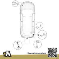 Ford Edge 5-Türer (SUV) ab 06.2016 U387 BRiNK Anhängerkupplung mit JAEGER Elektrosatz