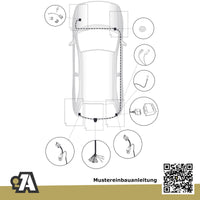 Honda Civic 5-Türer (Fließheck) 01.2006-12.2011 FK1 / FK2 / FK3 BRiNK Anhängerkupplung mit JAEGER Elektrosatz