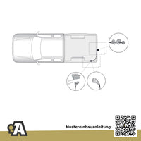 Isuzu D-Max III Pickup ab 10.2020 TFR / TFS BRiNK Anhängerkupplung mit JAEGER Elektrosatz