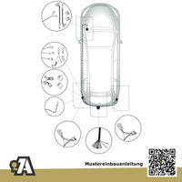Hyundai i40 cw 5-Türer (Kombi) 07.2011-09.2018 VF BRiNK Anhängerkupplung mit JAEGER Elektrosatz