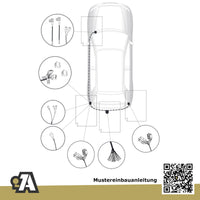 Kia Ceed SW 5-Türer (Kombi) 09.2012-08.2018 JD BRiNK Anhängerkupplung mit JAEGER Elektrosatz