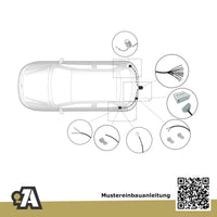 Kia Niro 5-Türer (SUV) 09.2016-06.2019 DE BRiNK Anhängerkupplung mit JAEGER Elektrosatz