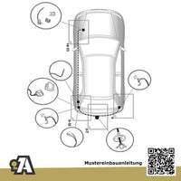 Mazda 2 3/5-Türer (Fließheck) 10.2007-01.2015 DE BRiNK Anhängerkupplung mit JAEGER Elektrosatz