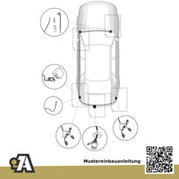 Mazda 3 3/5-Türer (Fließheck) 04.2009-09.2013 BL BRiNK Anhängerkupplung mit JAEGER Elektrosatz