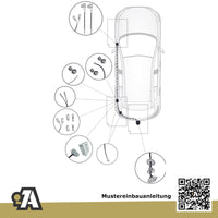 Mazda 3 4-Türer (Limousine) ab 01.2019 BP BRiNK Anhängerkupplung mit JAEGER Elektrosatz