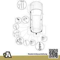 Mazda 3 5-Türer (Fließheck) ab 03.2019 BP BRiNK Anhängerkupplung mit JAEGER Elektrosatz