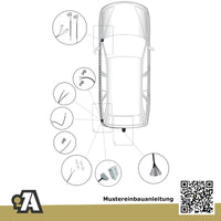 Mazda 6 5-Türer (Kombi) 02.2013-06.2018 GJ/GH BRiNK Anhängerkupplung mit JAEGER Elektrosatz