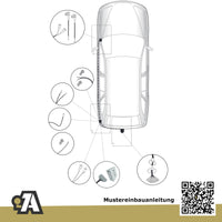Mazda 6 4-Türer (Limousine) ab 07.2018- GJ / GL BRiNK Anhängerkupplung mit JAEGER Elektrosatz