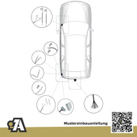 Mazda 6 4-Türer (Limousine) ab 07.2018- GJ / GL BRiNK Anhängerkupplung mit JAEGER Elektrosatz