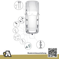 Mazda CX-60 5-Türer (SUV) ab 10.2022 KH BRiNK Anhängerkupplung mit JAEGER Elektrosatz