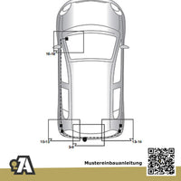 Nissan Note 5-Türer (Minivan) 03.2006-05.2013 E11 BRiNK Anhängerkupplung mit JAEGER Elektrosatz