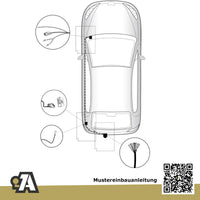 Peugeot 207 3/5-Türer (Fließheck) 05.2006-04.2012 WA / WC BRiNK Anhängerkupplung mit JAEGER Elektrosatz