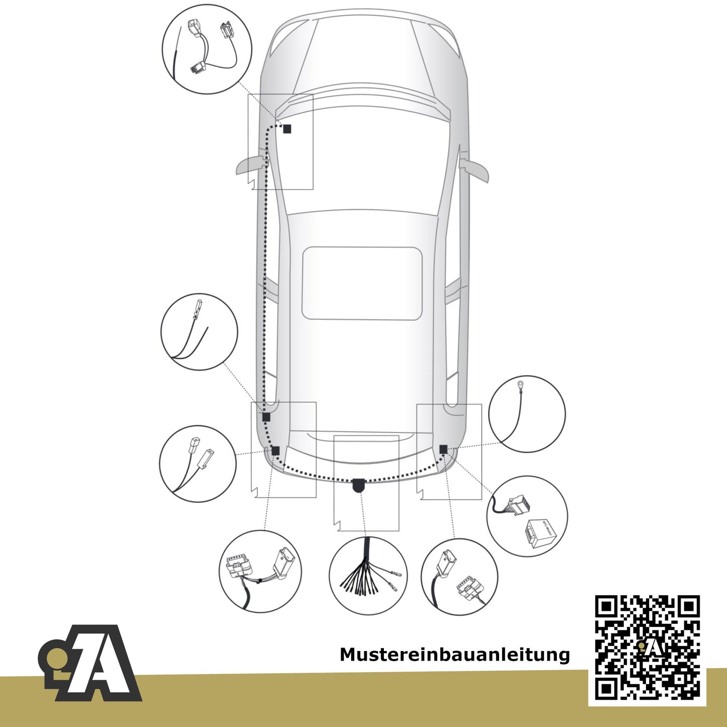 Renault Clio 3/5-Türer (Fließheck) 10.2005-10.2012 R BRiNK Anhängerkupplung mit JAEGER Elektrosatz