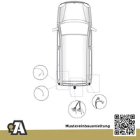 Renault Kangoo BeBop Bus / Kasten 04.2009-04.2013 KW_ BRiNK Anhängerkupplung mit JAEGER Elektrosatz