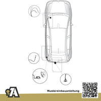 Citroen C4 Picasso & Grand 5-Türer (Kompaktvan) 10.2006-09.2013 UD_ / UA_ BRiNK Anhängerkupplung mit JAEGER Elektrosatz