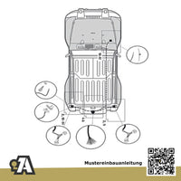 Jeep Wrangler 2/4-Türer (SUV) 04.2007-07.2018 JK Westfalia-Automotive mit JAEGER Elektrosatz