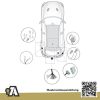 Alfa Stelvio 5-Türer (Kombi) ab 03.2017 949 BRiNK Anhängerkupplung mit JAEGER Elektrosatz