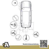 Dacia Logan MCV II 5-Türer (Kombi) 09.2013-10.2020 - BRiNK Anhängerkupplung mit JAEGER Elektrosatz