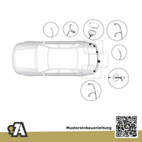 Jaguar XF 4-Türer (Limousine) 03.2008-08.2011 X250 BRiNK Anhängerkupplung mit JAEGER Elektrosatz