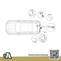 Jaguar XE 4-Türer (Limousine) 06.2015-05.2017 X760 BRiNK Anhängerkupplung mit JAEGER Elektrosatz