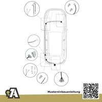 Jeep Cherokee 5-Türer (SUV) 07.2014-09.2018 KL BRiNK Anhängerkupplung mit JAEGER Elektrosatz