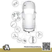 Lexus UX 200 / 250H 5-Türer (SUV) ab 03.2019 _A1 / _H1 BRiNK Anhängerkupplung mit JAEGER Elektrosatz
