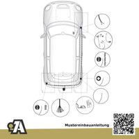 Mini Countryman 5-Türer (Kombi) 09.2010-10.2016 R60 BRiNK Anhängerkupplung mit JAEGER Elektrosatz