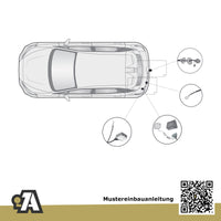 MG 5 Kombi 5-Türer (Kombi) ab 05.2022 - BRiNK Anhängerkupplung mit JAEGER Elektrosatz