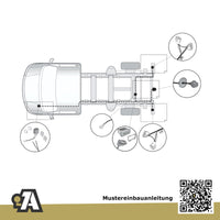 Maxus Deliver 9 Pritsche ab 06.2021 - BRiNK Anhängerkupplung mit JAEGER Elektrosatz