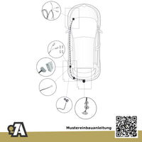 Renault Clio V 3/5-Türer (Fließheck) ab 08.2019 BF_ BRiNK Anhängerkupplung mit JAEGER Elektrosatz