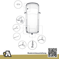 Renault Express Kombi / Kasten ab 05.2021 VP / VU BRiNK Anhängerkupplung mit JAEGER Elektrosatz