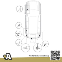 Subaru Legacy 5-Türer (Kombi) 09.2009-12.2014 BM / BR BRiNK Anhängerkupplung mit JAEGER Elektrosatz