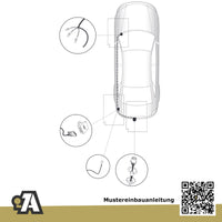 Seat Exeo + ST 4/5-Türer (Limo & Kombi) 03.2009-05.2013 3R BRiNK Anhängerkupplung mit JAEGER Elektrosatz