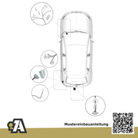 Seat Toledo 5-Türer (Fließheck) 06.2015-04.2019 KG BRiNK Anhängerkupplung mit JAEGER Elektrosatz