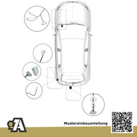 Seat Leon ST 5-Türer (Kombi) 10.2013-10.2019 5F8 BRiNK Anhängerkupplung mit JAEGER Elektrosatz