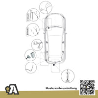 Seat Leon ST 5-Türer (Kombi) 10.2013-10.2019 5F8 BRiNK Anhängerkupplung mit JAEGER Elektrosatz