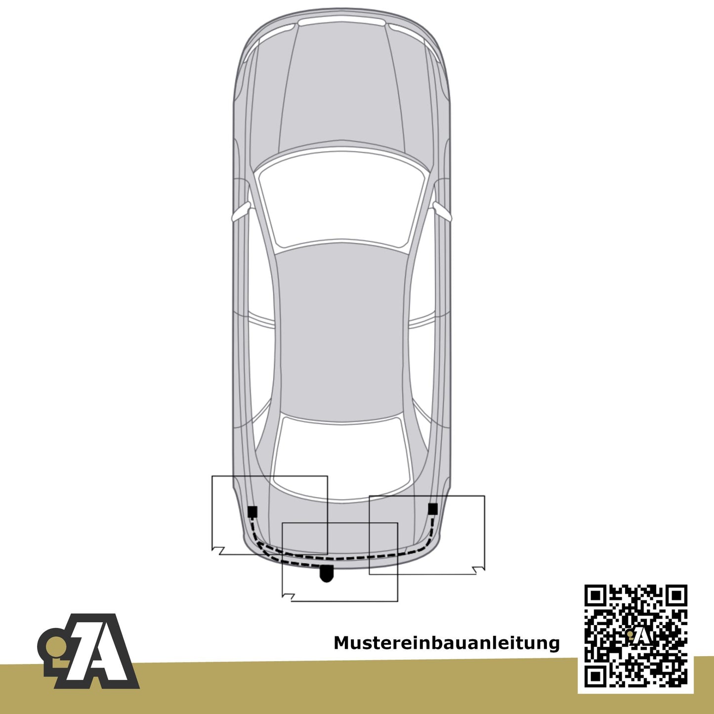 Skoda Superb 4-Türer (Limousine) 02.2002-08.2008 3U BRiNK Anhängerkupplung mit JAEGER Elektrosatz