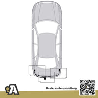 Skoda Superb 4-Türer (Limousine) 02.2002-08.2008 3U BRiNK Anhängerkupplung mit JAEGER Elektrosatz