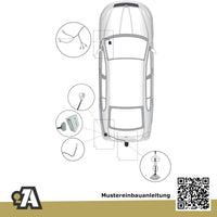 Skoda Octavia Limo & Kombi 5-Türer (Limo & Kombi) 02.2013-05.2014 5E3, 5E5, NL3, NR3 BRiNK Anhängerkupplung mit JAEGER Elektrosatz