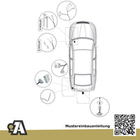 Skoda Superb 4/5-Türer (Limo & Kombi) ab 06.2015 3V BRiNK Anhängerkupplung mit JAEGER Elektrosatz