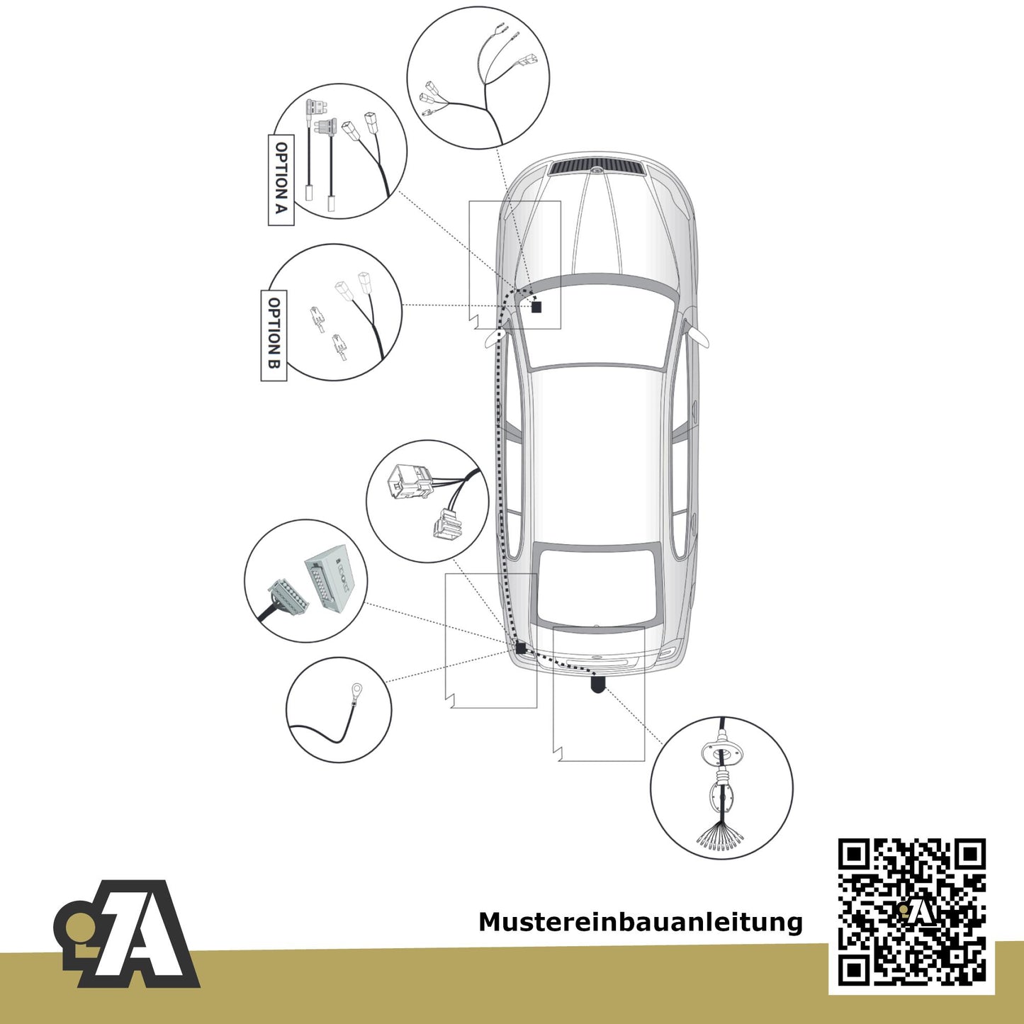 Skoda Octavia Kombi 5-Türer Kombi ab 03.2020 NX5 BRiNK Anhängerkupplung mit JAEGER Elektrosatz