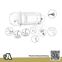 SSANGYONG Rexton 5-Türer (SUV) 10.2017-02.2021 Y400 BRiNK Anhängerkupplung mit JAEGER Elektrosatz